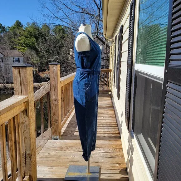 Rachel Comey  - Denim Jumpsuit - Picture 4 of 9